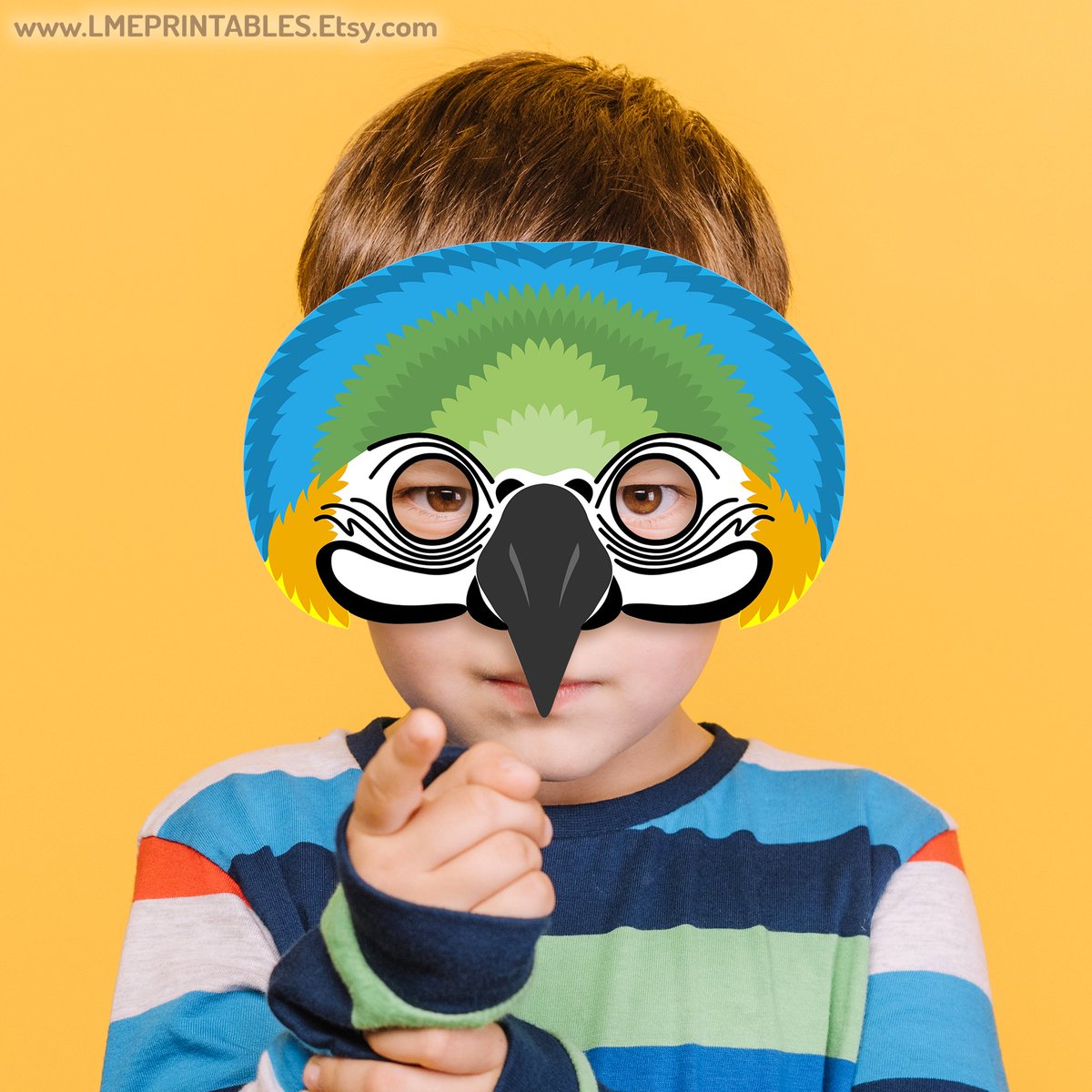 lmeprintables's tweet photo. Macaw Parrot Bird Mask Printable Costume DIY Animal Craft Tropical Party Mardi Gras Kid Adult Colorful Halloween Birthday Parrot Carnival https://t.co/yspkMmISe1 via @Etsy #macawmask #parrotmask #birdmask #halloweenmasksforkids #lastminutecostumes #halloweencostumesforadults #diy https://t.co/JbP6wDQgjr