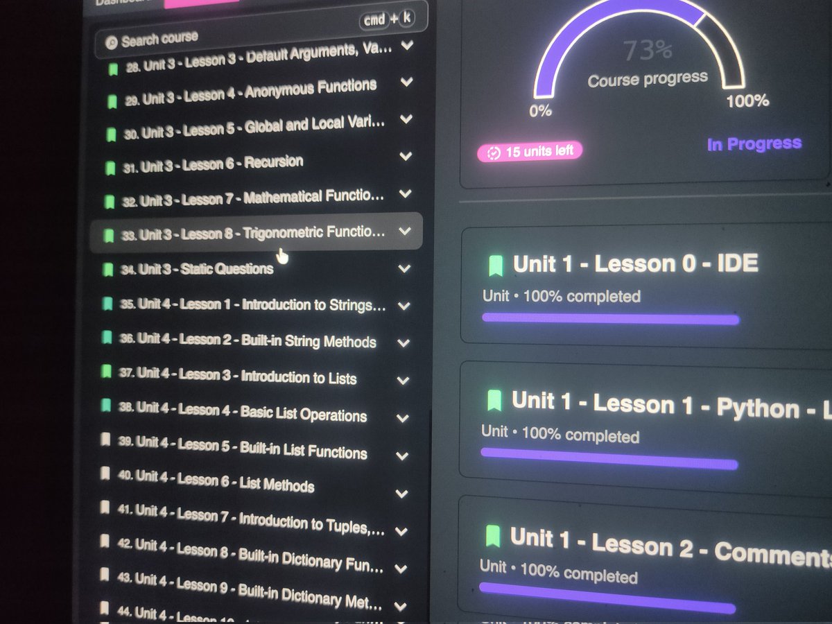 himanshu_ji_y's tweet image. Up all night grinding Python on CodeTantra! 🐍💻 Debugging loops and sipping coffee at 3 AM. Who's else coding through the night? #Python #CodeTantra #LateNightCoding