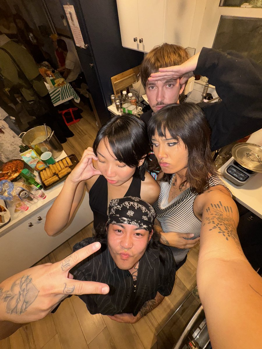 My bday potluck im so happy and #Loved