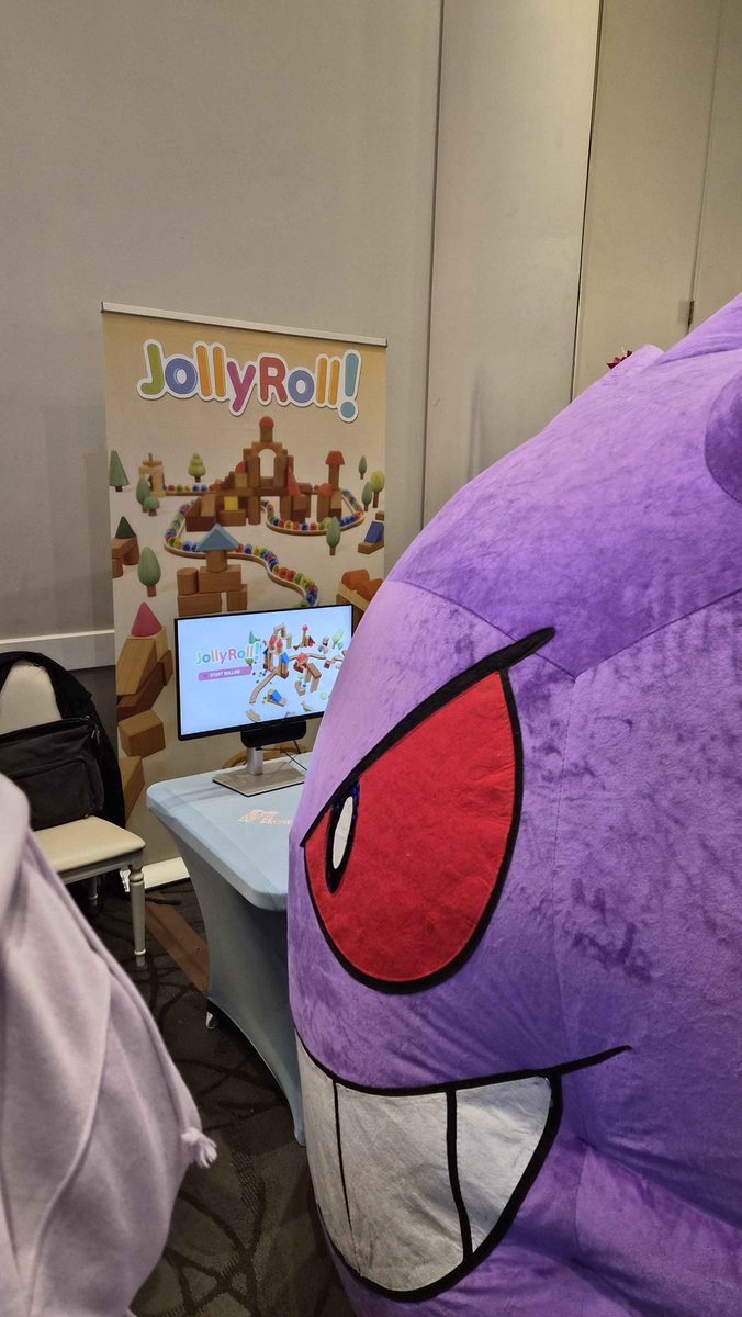 SugamuStudio's tweet image. ⚪🔴When your friends find out about JollyRoll... everyone wants in! Who's brave enough to challenge them? 🎮
(っ'-')╮ =͟͟͞͞🏀
#VGLX25 #unity3d #indiegame #cozy #pokemon #challengeaccepted
