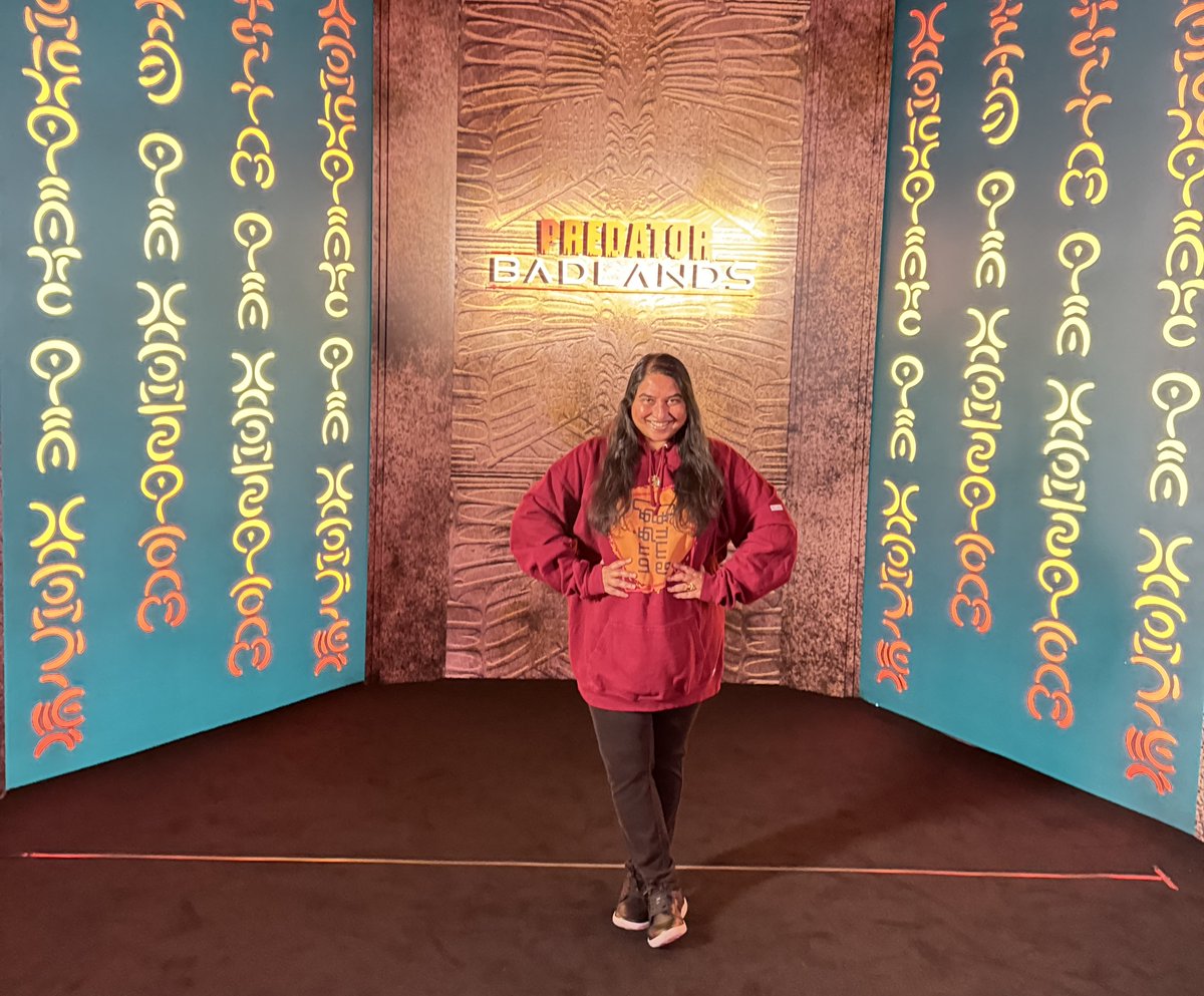 AshantiOmkar's tweet image. 🪬🔱🧿 A vibrant special screening at the beautiful BFI IMAX for @20thCenturyUK @Predator #PREDATORBADLANDS complete with the director and main cast plus a buzzing afterparty. The film hits UK cinemas on 7th November 2025. 🎬 #tastemaker #cultureshaper #filmcritic #Predator #film