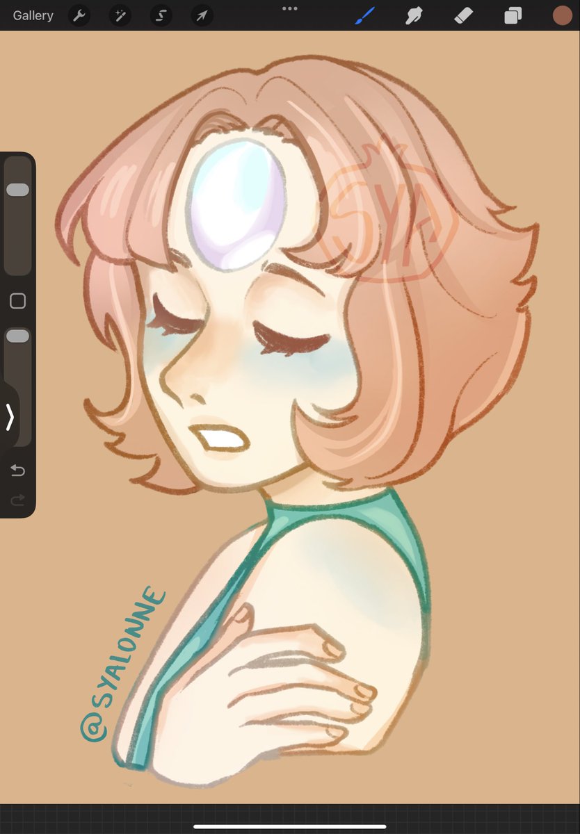 Syalonne's tweet photo. Pearl #StevenUniverse https://t.co/0V7hEHPMcl