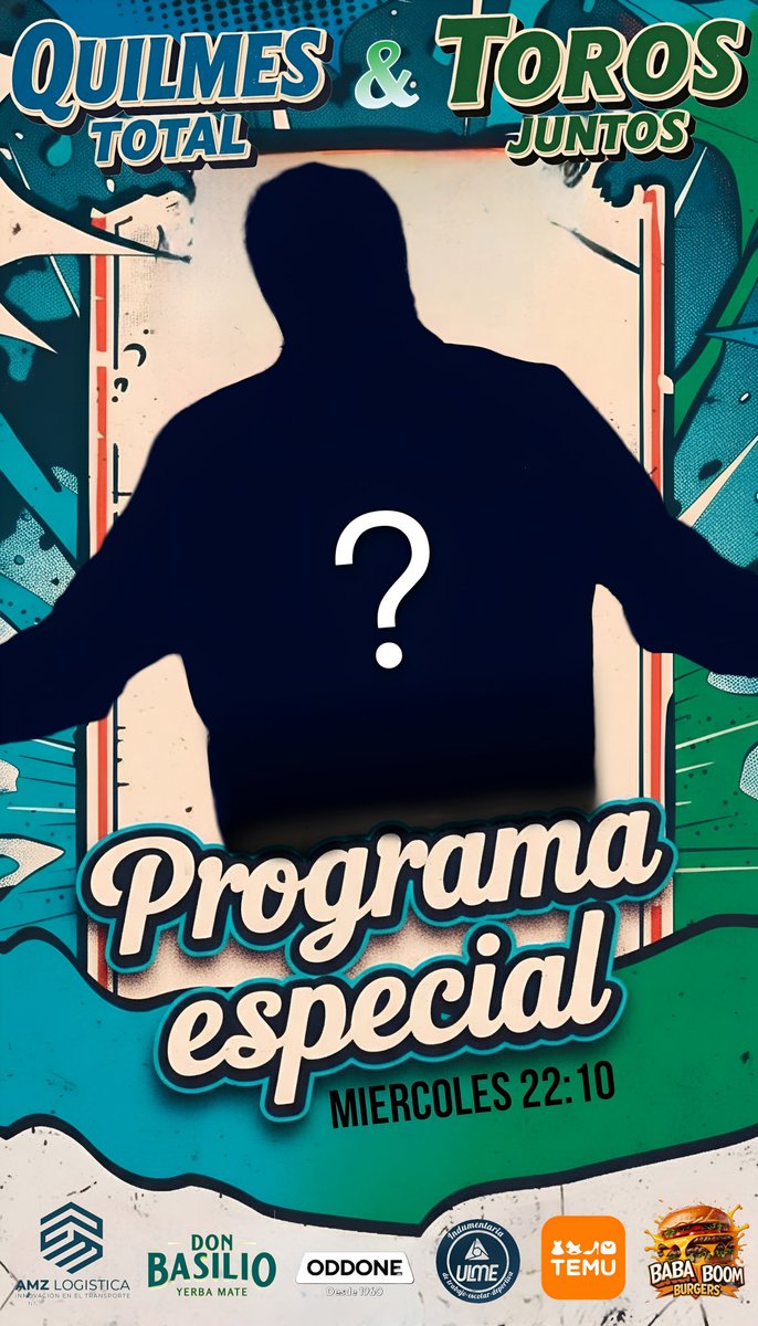 MIÉRCOLES 22:10 EDICIÓN ESPECIAL #QUILMESTOTAL FT. #TOROSJUNTOS.

INVITADO EXCLUSIVO JAA NI SE ME IMAGINAN!! 💨🔥

Habrá sorteos en vivo tanto para hinchas de Chicago como para hinchas de Quilmes! 💥💥

<a href="/QuilmesTotal/">QUILMES TOTAL🎙️🇫🇮</a> <a href="/LechuQac/">Lechu Qac🍻</a>
<a href="/AlesiMTD/">Alexis Lorenzo</a> @27cervecero1887 <a href="/elJediCervecero/">Jedi QAC 🇫🇮💙🇦🇷</a>