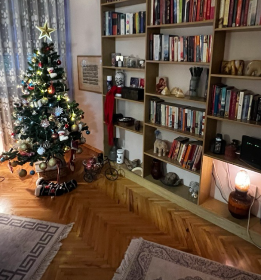 MetanoiaOC's tweet photo. Seeing Christmas decorations causes dopamine to be released, and this happy rush is good for our wellbeing. So if someone’s already blasting Christmas songs or decorating in October, let them. Want to feel happy? Put up your Christmas decorations now and don’t wait for December. https://t.co/LeoqTxTt9z