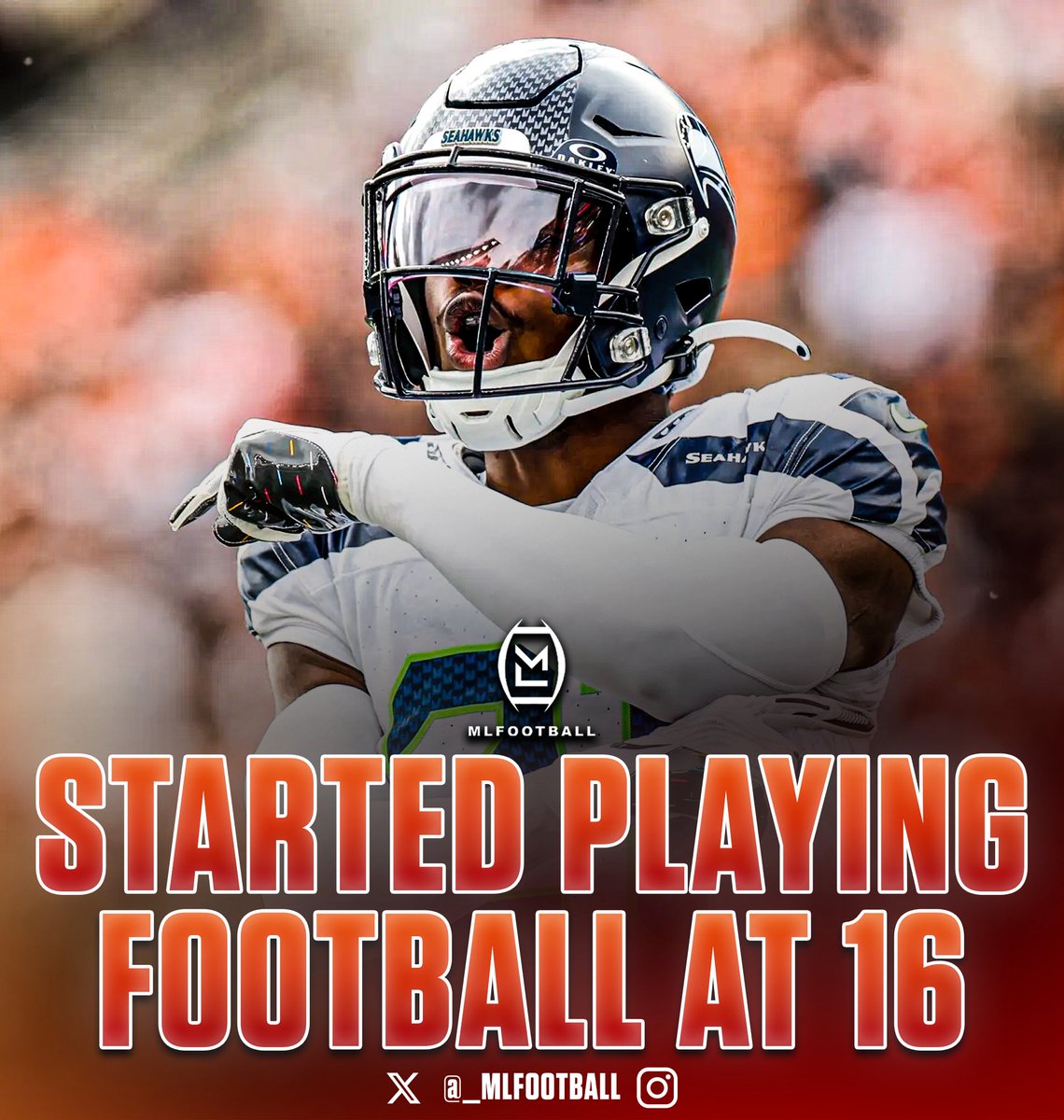 INSPIRING: #Seahawks star CB Devon Witherspoon didn’t play football until 11th Grade while he focused on basketball and track…

Witherspoon then had to enroll at a JUCO due to his grades.

Devon went on to become the 5th overall pick in the 2023 Draft and is a 2x Pro Bowler 🫡👏