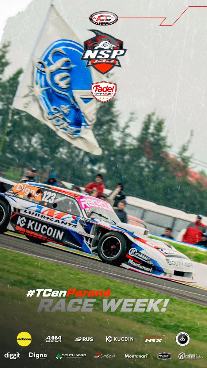 #SemanaDeCarrera | Listos para el #TCenParaná! 👊🔥