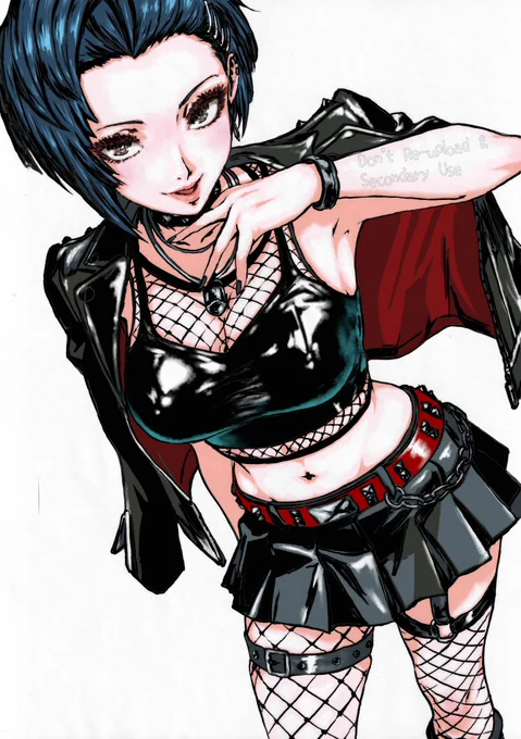 #今月描いたイラストを晒そう その1(1/2) 若き日の武見妙 Young Takemi 若き日の新島冴 Young Sae 武見と川上 Takemi &amp; Kawakami