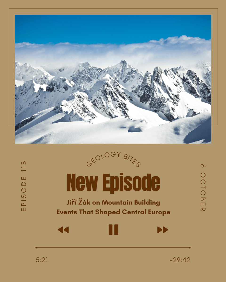 geosociety's tweet photo. What were the mountain building events that built the beautiful landscapes of Europe?
In the latest episode of Geology Bites, Jiří Žák, Professor at Charles University in Prague, dives into the orogenies (mountain building events) that shaped central Europe. Between approximately 600 and 250 million years ago, massive plate tectonic collisions, including the assembly of the ancient supercontinent Pangea, significantly influenced the formation of Europe. But there's still a lot we don't know...
🌎 🎧 Learn about the knowns and unknowns of this story by listening now: https://t.co/Q8NJWVFEeC
#GeologyBites #GeosciencePodcast #Pangea #Supercontinent #Mountains
