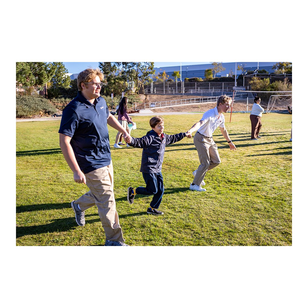 TrinityCCA's tweet image. 💙 Buddy Day at Trinity is one of our favorite traditions—when older students are paired with younger ones for a morning of games, laughter, and learning together. ✨