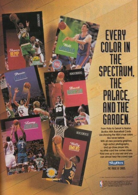 1992 Skybox NBA Basketball