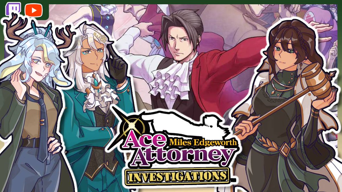 LadyOka_'s tweet photo. 🔴 The Traveler's Guild is now open!
WE'RE FINALLY AT THE END OF ACE ATTORNEY INVESTIGATIONS 2! Let's end this once and for all with @indidere and @orooriel!
✧ https://t.co/vRauj5ga6X https://t.co/Q6CopJiNxM