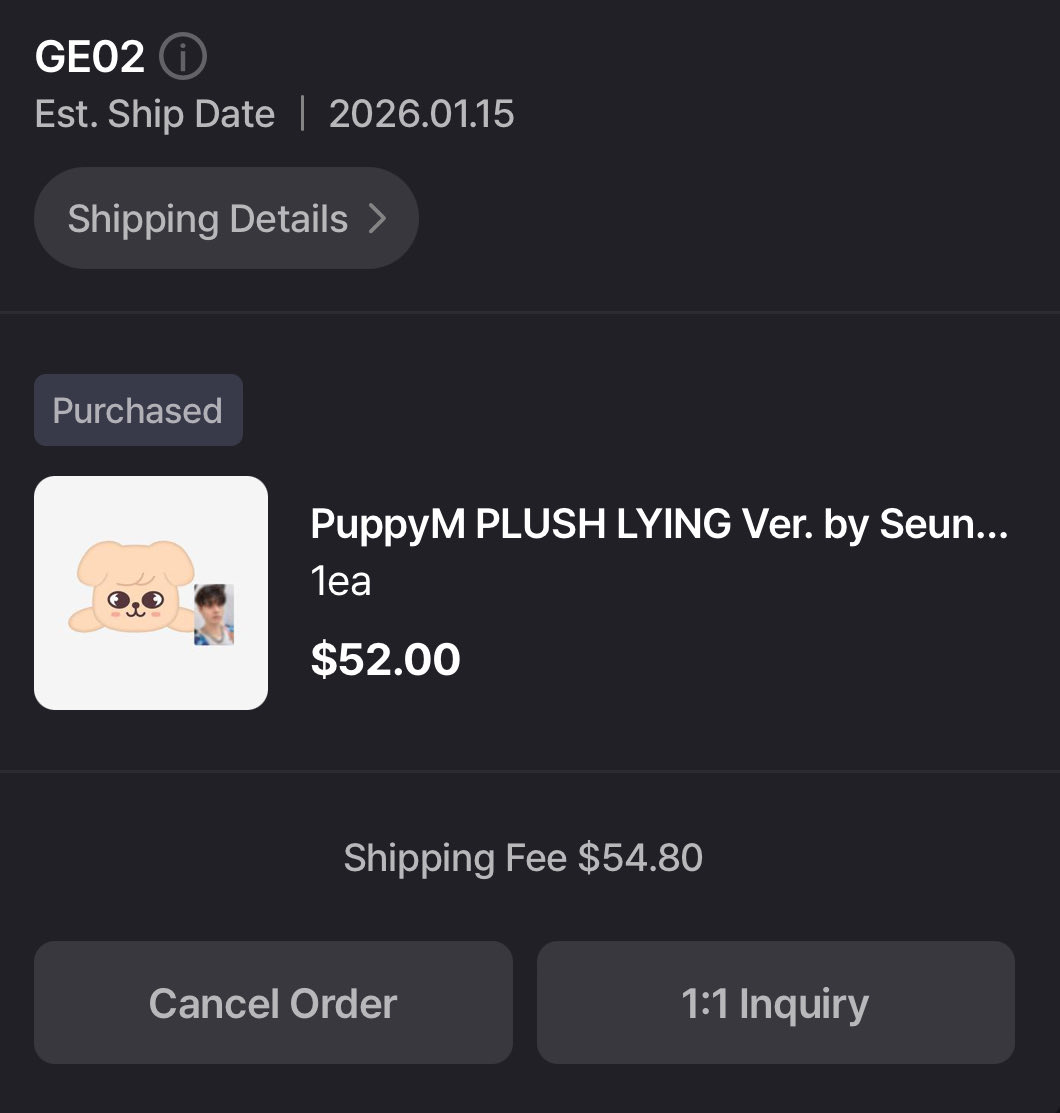 leeminade_'s tweet photo. i caved😭😭 but the est shipping date is crazyyyyyy https://t.co/kJ5EyM68cc