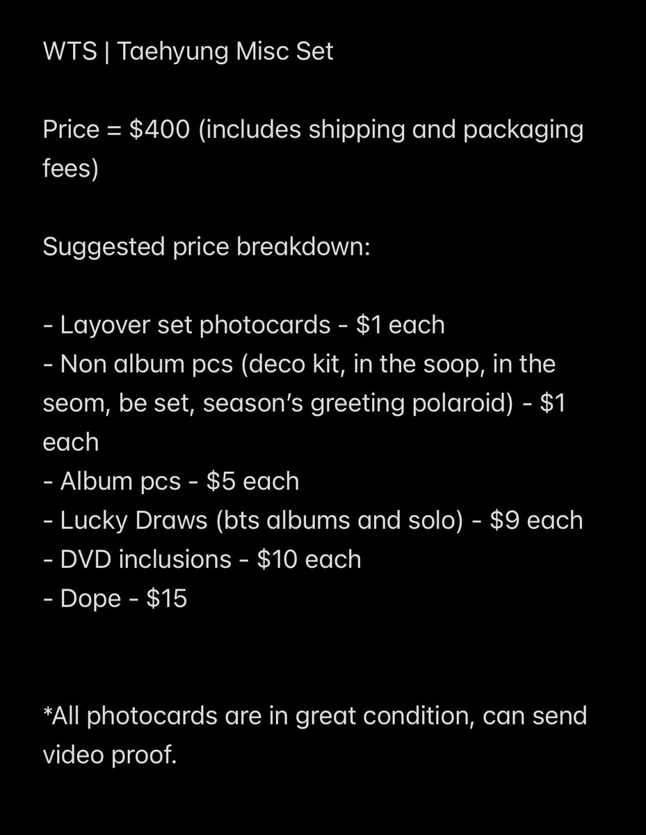 taegibii's tweet image. WTS | Taehyung Misc Set 

#wtsbts #wtstaehyung #wtsv 

instagram.com/p/DQVP5iFDH-h/…