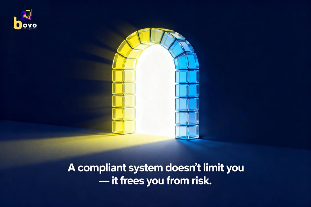 BOVO_EX's tweet photo. compliant system doesn’t limit you —
it frees you from risk. https://t.co/t2l7E8lqEG