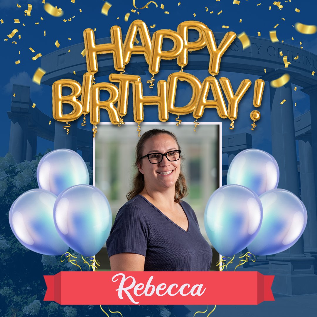 Happy Birthday to our Associate Director of Admission! 🎉🎈