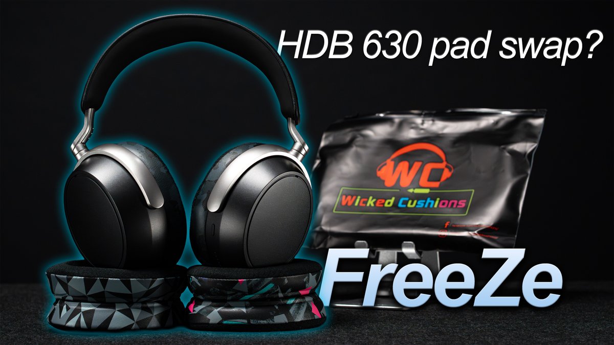 GadgetryTechJoe's tweet image. If you love the new Sennheiser HDB 630 but want a little more breathing room, here&apos;s a video on Wicked Cushions Freeze pads!  I discuss comfort, ANC impact, sound changes, and provide a restorative EQ! youtu.be/ttGn0SGbmDA