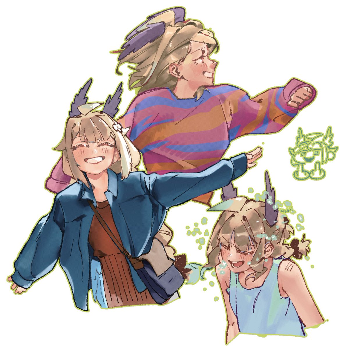 Study from Pinterest photos 
#Palouette