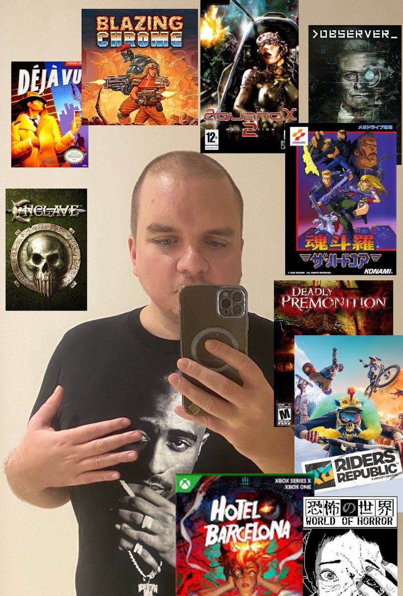 demenscoder's tweet image. 10 games to get to know me