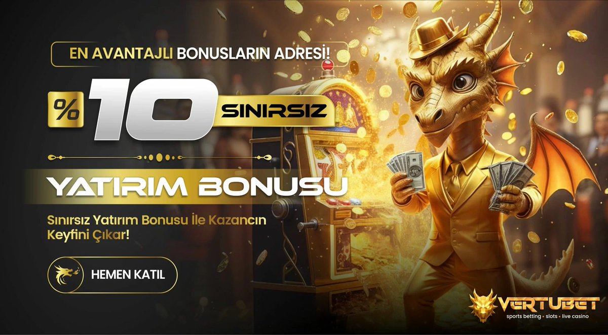 vertubet's tweet photo. 💰 %10 Sınırsız Yatırım Bonusu!
Yatırımlarına sınır koyma, kazancının keyfini çıkar! 🎯
Her yatırımda ekstra %10 bonus seni bekliyor 💎
Oyununu büyüt, fırsatları kaçırma! VertuBet ile kazancın katlanıyor! 💸
https://t.co/SHv7DWcAww
#VertuBet #ŞansınıDene #KazanmayaBaşla #OyunKeyfi #HediyeBonus #Freespin #Freebet #slot #casino #BONUS #kazanç #BahisKeyfi