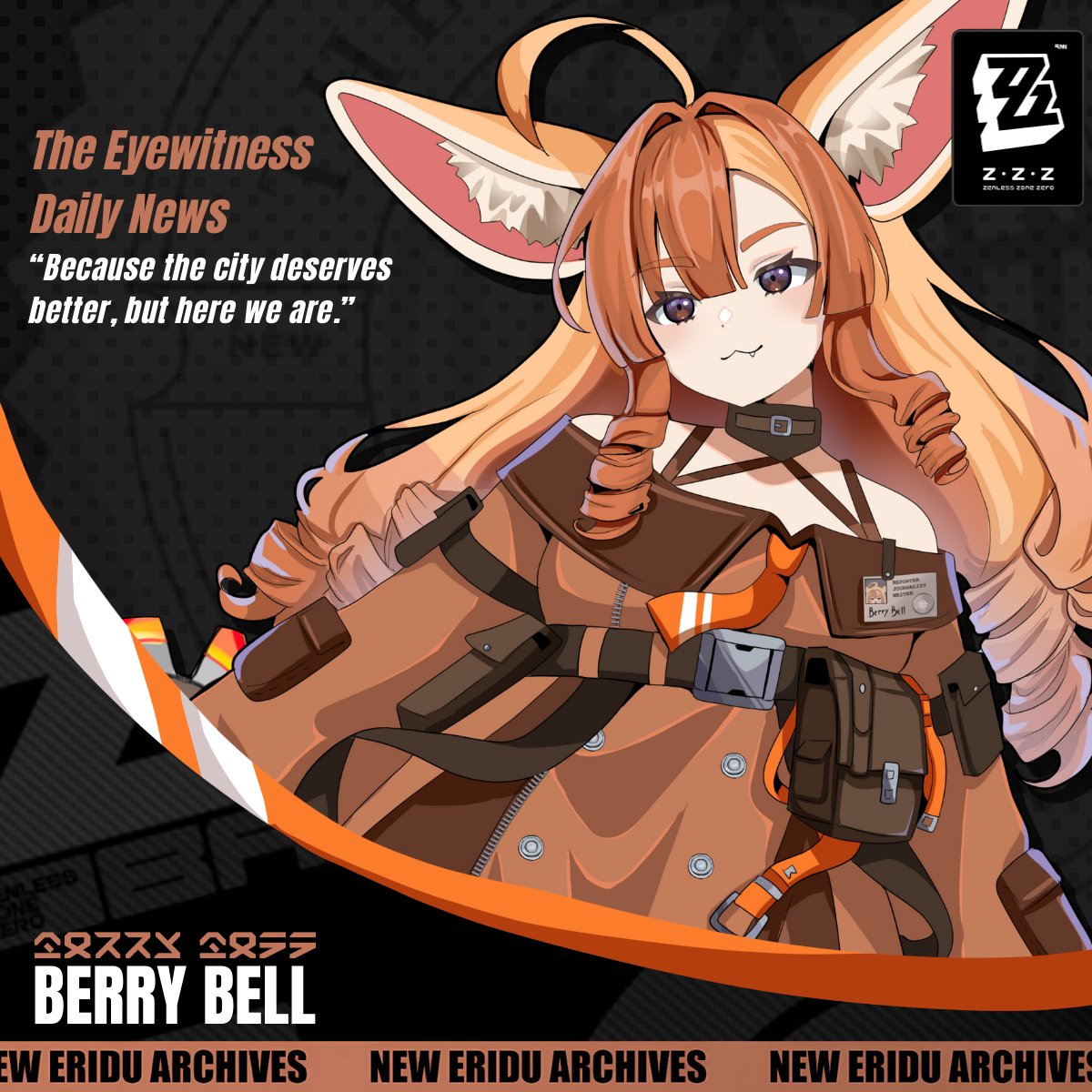 Let me tell you all more about Berry Bell's fanmade faction created by me!

Meet The Eyewitness Daily News: a struggling newspaper faction that operates on the thin line between legitimate journalism and sensationalism. 🧵