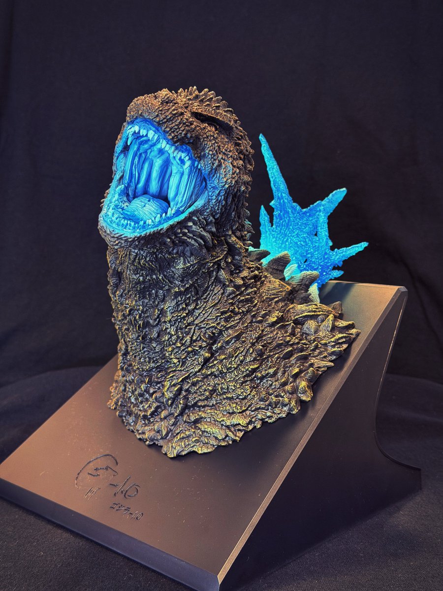 くじ　ゴジラ怪獣乱舞　荒ぶるモノ　 ラストワン賞　怪獣哮胸極 熱線放射ver. 一番くじ ゴジラ 怪獣乱舞 -荒ぶるモノ-｜一番くじ倶楽部｜BANDAI