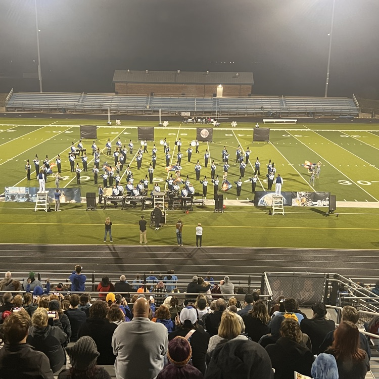 What a night of musicianship here for the 265 Marching Showcase! USD 265 putting on such a great show with the Eisenhower Band of Tigers and the Lion Pride Marching Band along with a GMS performance! Thanks to all for a great night! #265Pride
