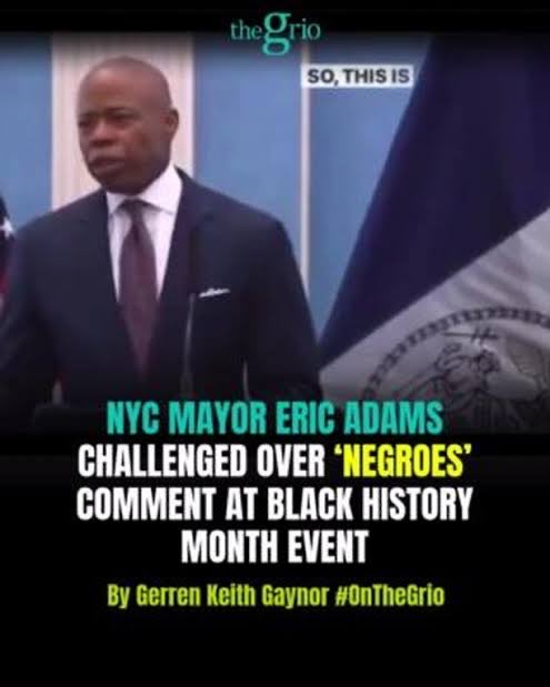 <a href="/ericadamsfornyc/">Eric Adams</a> Is this you? Cause if it is you sure do have a funny way at supporting Black &amp; Brown people