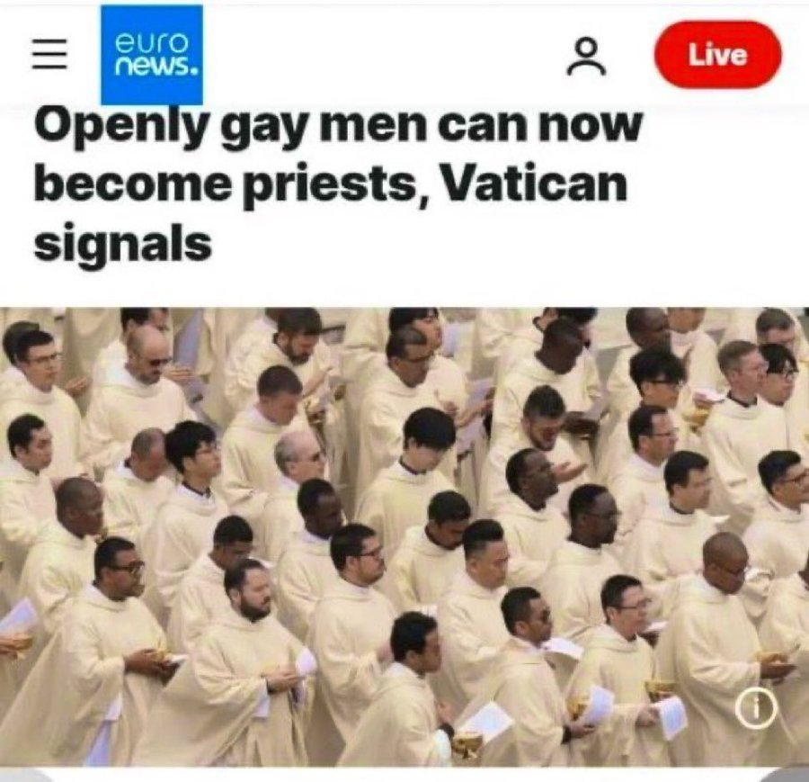 Sadie_NC's tweet image. I am not Catholic, so I am curious how Catholics feel about this?