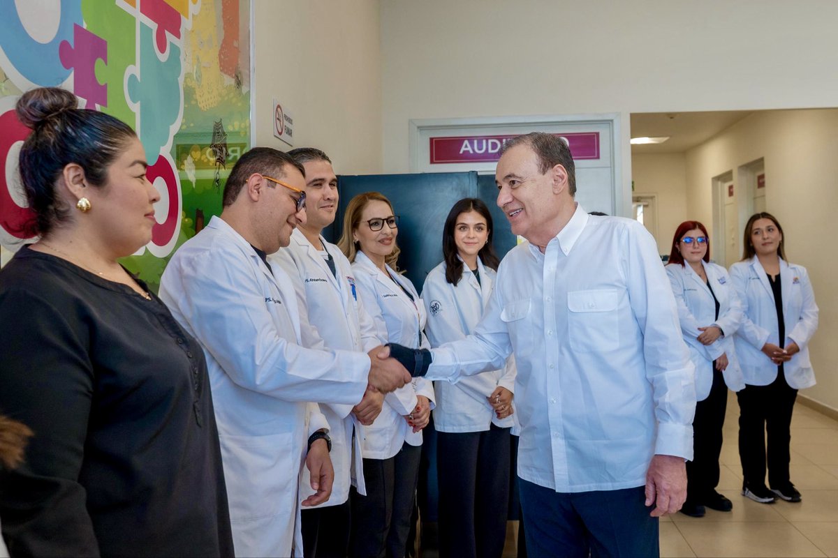 Inauguramos la Unidad Integral de Neurodesarrollo del ISSSTESON, un espacio diseñado para brindar atención médica y terapéutica especializada a personas con distintos retos en su desarrollo neurológico.

Aquí se realizan valoraciones integrales para detectar de manera temprana