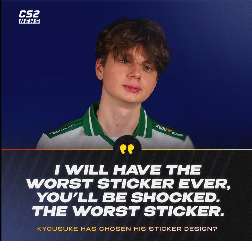 Kyousuke literal meteu adesivo de piroca e fodase