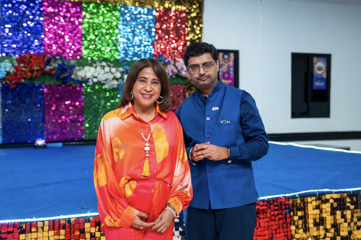 utppanama's tweet image. 🇵🇦🤝🇮🇳 El pasado viernes la Dra. Ángela Laguna Caicedo, Rectora de la UTP, participó del tradicional Festival de las Luces #Diwali2025 , que celebró la Sociedad Hindostana en Panamá, en el Templo Hindú.
#utppanama @IndiainPanama