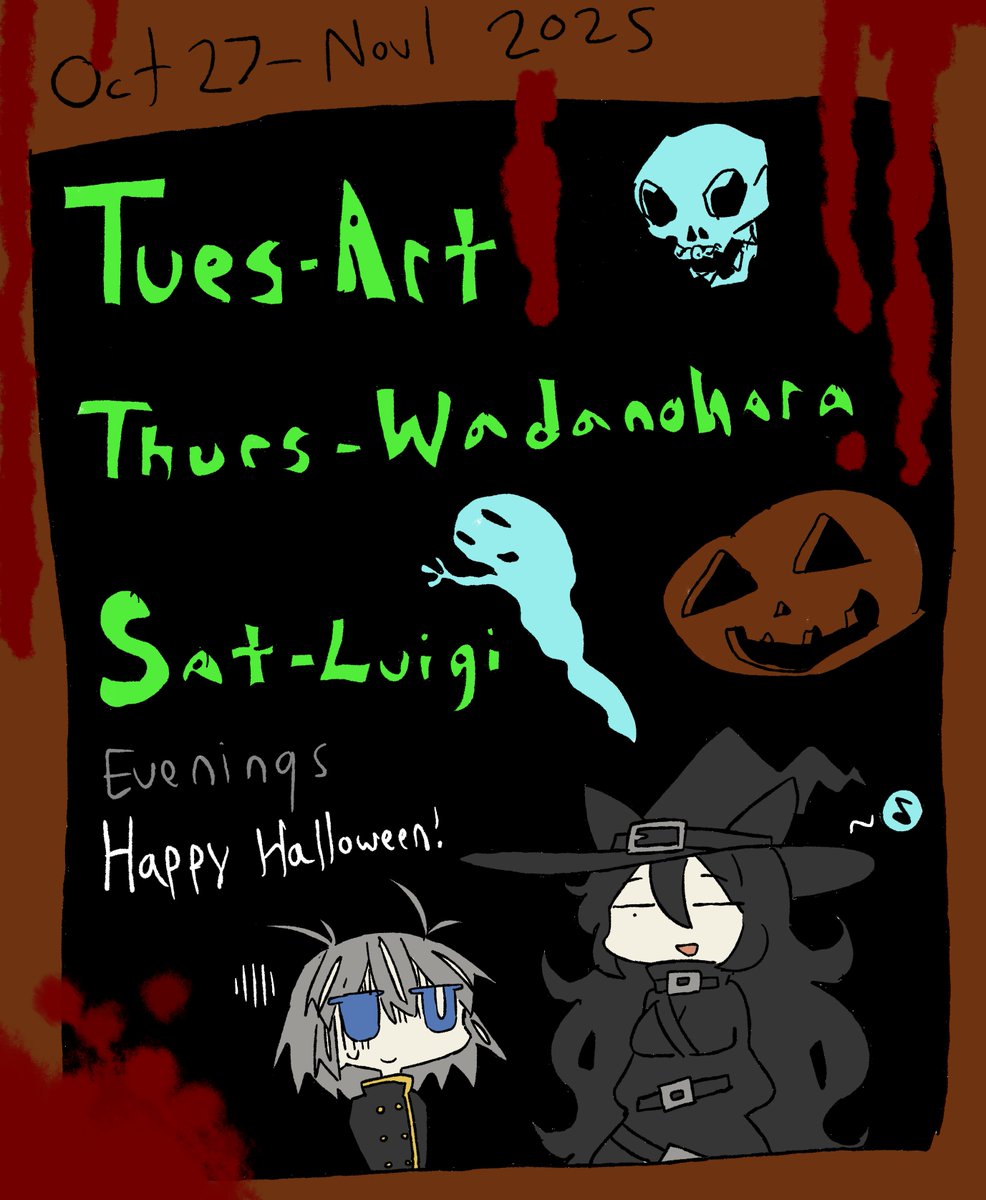 Happy halloween everyone........ :pumpkin: :gost: