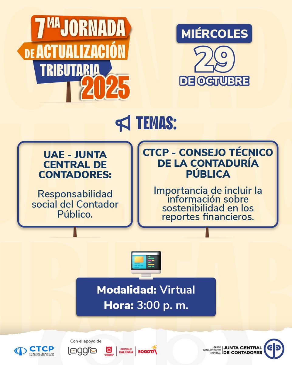 Inscríbete y participa en attendee.gotowebinar.com/.../1373415818…...
#Sostenibilidad #CTCP #Contabilidad