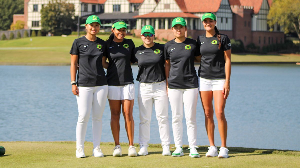 Strong start for the Ducks in Atlanta!

They shoot even in nine holes of stroke play to earn the No. 1 seed in match play. Will face off with Florida State tomorrow. 

#GoDucks