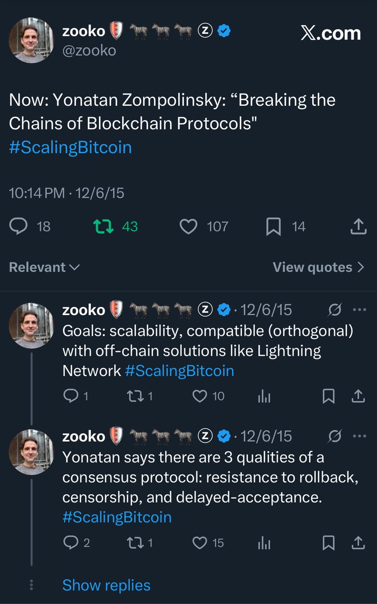 Hey <a href="/cobie/">Cobie</a> did you know that Zooko and the founder of $KAS go way back?

Kaspa is another project with strong fundamentals you may want to look at:

- fair launched, proof-of-work
- running at 10 blocks/second
- 93% mined
- mined by <a href="/MARA/">MARA</a> 
- true p2p eCash
- timeless narrative in