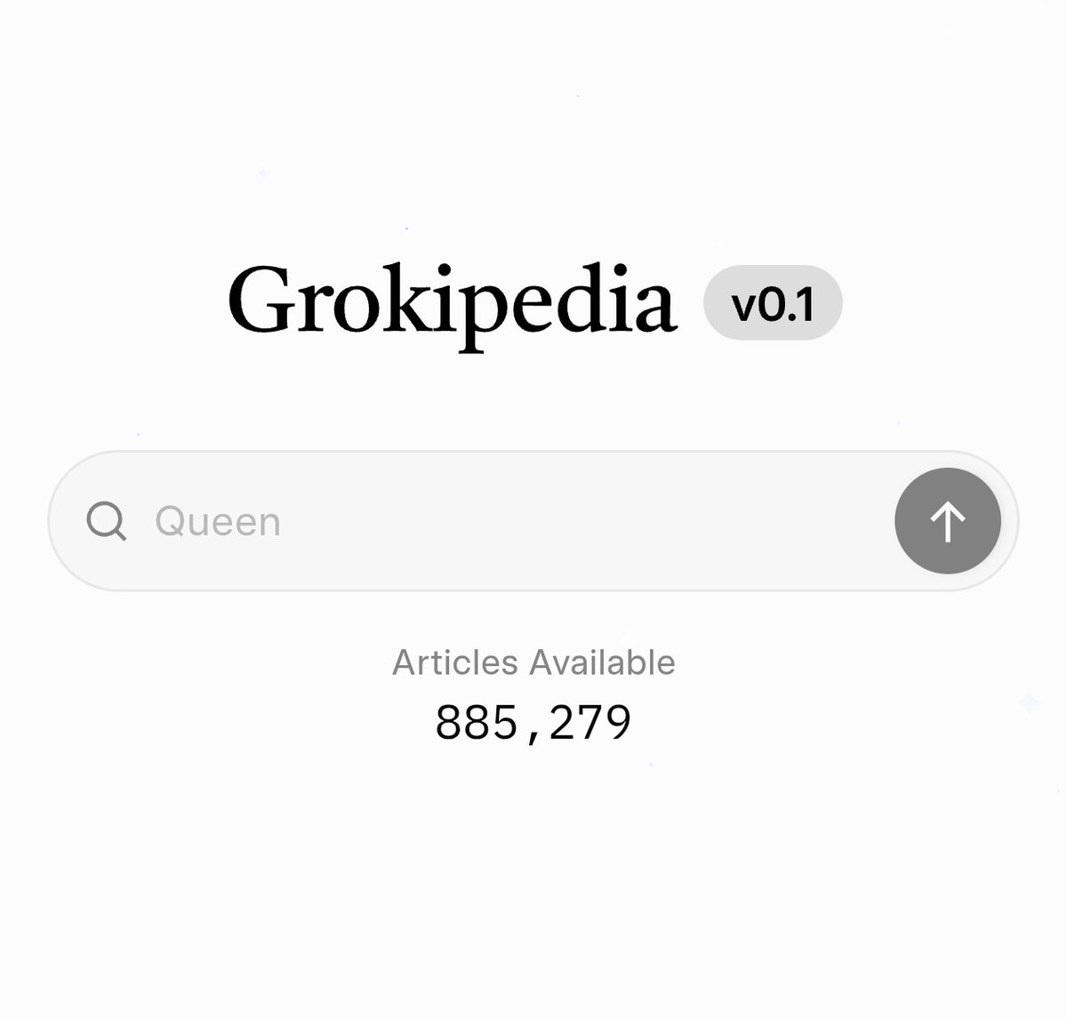 XFreeze's tweet image. Grokipedia v0.1 is now live