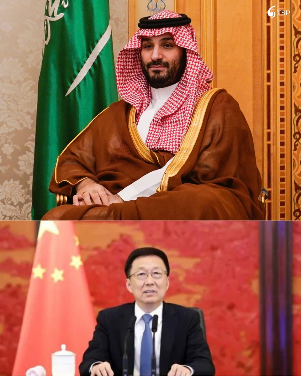 السفير الصيني لدى السعودية "تشانغ هوا":

بناءً على دعوة ولي العهد السعودي الأمير #محمد_بن_سلمان، سيقوم نائب رئيس الصين "هان تشنغ" في زيارة رسمية إلى المملكة خلال الفترة من 28 أكتوبر إلى 2 نوفمبر 2025 🇨🇳 🇸🇦