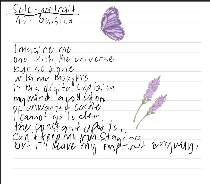 poetesmaudits's tweet image. Mental health break #scribbles on #killnotes. #artsy coping as #self-care. 🥰