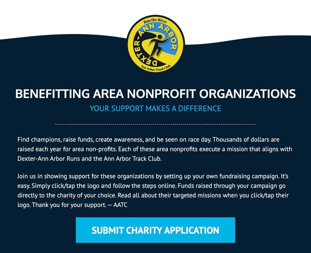 dxa2run's tweet image. Apply to be a part of our May 31, 2026 National Championship Half Marathon, support runners, operations and obtain exposure and fundraising opportunities for your organization.

forms.gle/fGSv31go96zwZR…

@annarbortrackclub #rundxa2