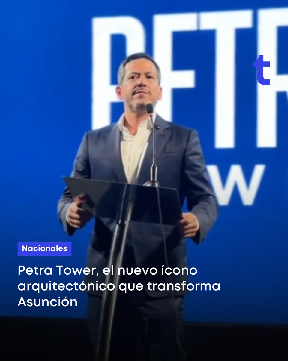 trecepy's tweet image. 🇵🇾 Orgullo Nacional en las alturas 🏗️

✨ El país celebra la inauguración de Petra Tower, la torre más alta del Paraguay, con 173 metros de altura y 44 pisos que se imponen como nuevo ícono del progreso arquitectónico nacional.

👷🏻Concebida, diseñada y construida íntegramente por…