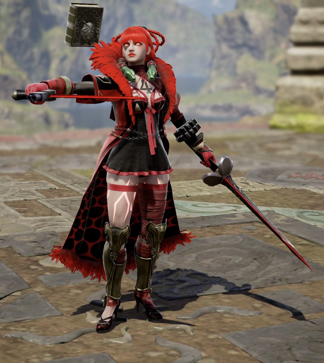 VeronStross's tweet image. @soulcalibur @masuooyama @BandaiNamcoUS @BandaiNamcoUK 
Please give us #SoulCaliburVII please. 6 was great &amp;amp; soulcalibur 3 returning is amazing. Heck bring back all previous games &amp;amp; DLC please. Though I hope it gets the resources it needs to be great. #SoulCalibur #SoulCalibur7