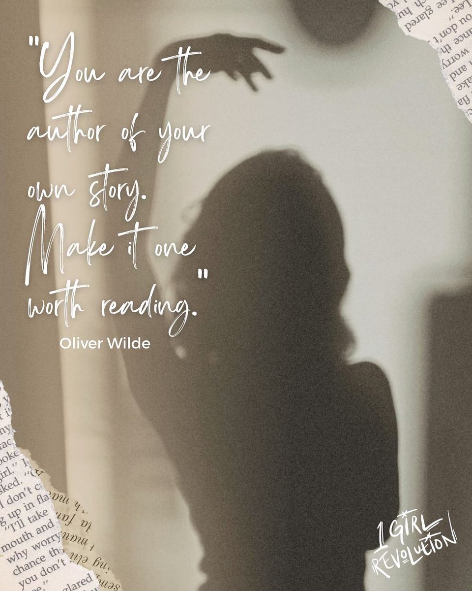 “You are the author of your own story. Make it one worth reading.”
– Oscar Wilde ✨

Every woman and every girl has a story that matters. A story that can change the world. Our Every Woman, Every Girl campaign celebrates the power of each woman and girl to rise up…