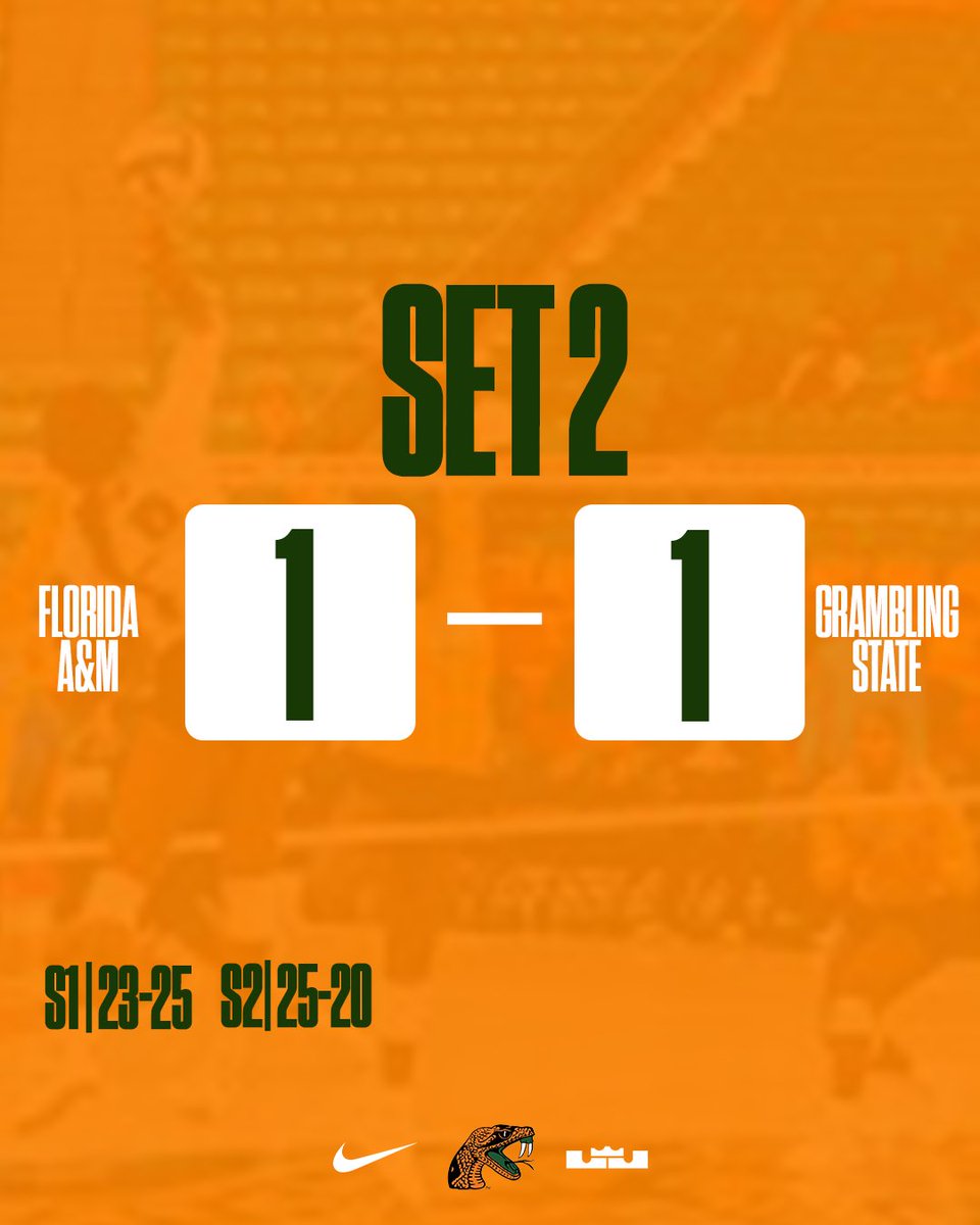 FAMU_VB's tweet image. Rattlers with a W in set 2!
#FAMU | #Rattlers | #FangsUp๐