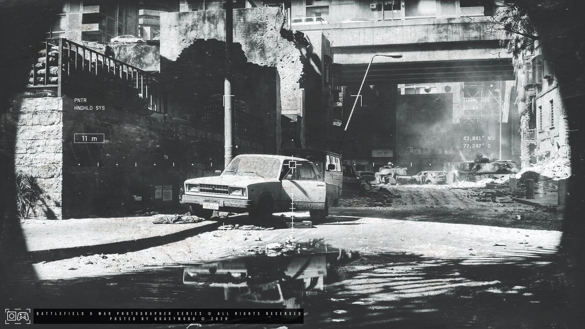 #WarPhotographerSeriesbyQuasymodo
🎮 Game - #Battlefield6 
⚙ Developer - <a href="/Battlefield/">Battlefield</a> 
📦 Publisher - <a href="/EA_Espana/">EA Spain</a> <a href="/EA/">Electronic Arts</a> 
🏷 Tags - #EACreatorsNetwork #EAPartner #SponsoredbyEA #VirtualPhotography #TheCapturedCollective #VPInspire #VPRetweet #VGPUnite #VPGamers