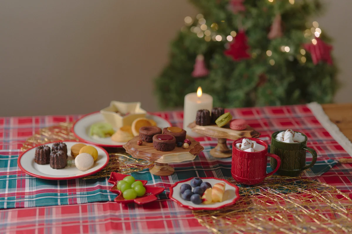 afternoon tea クリスマスツリー テーブルクロス テーブルナプキン