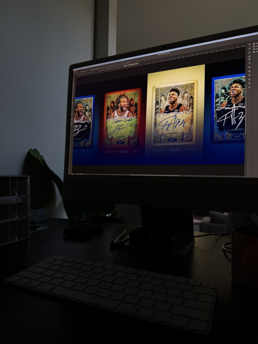 Tomorrow 🔗 shop.tysonbeck.com

Jalen Brunson and Giannis Antetokounmpo Official Autograph Cards

6PM ET (New York - US)