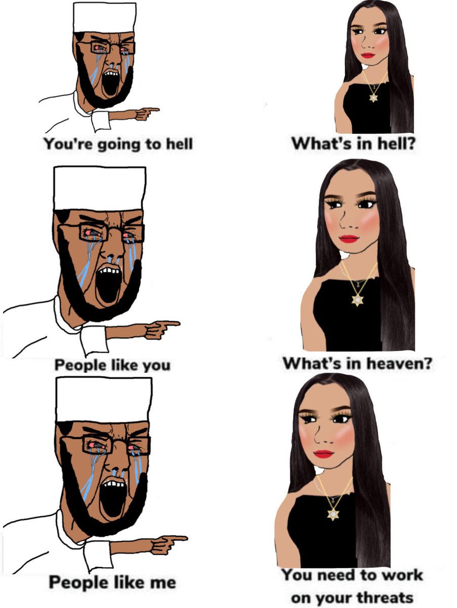 CatShoshanna's tweet image. I don’t think any Moe gets to decide who’s going to hell. You guys suck.