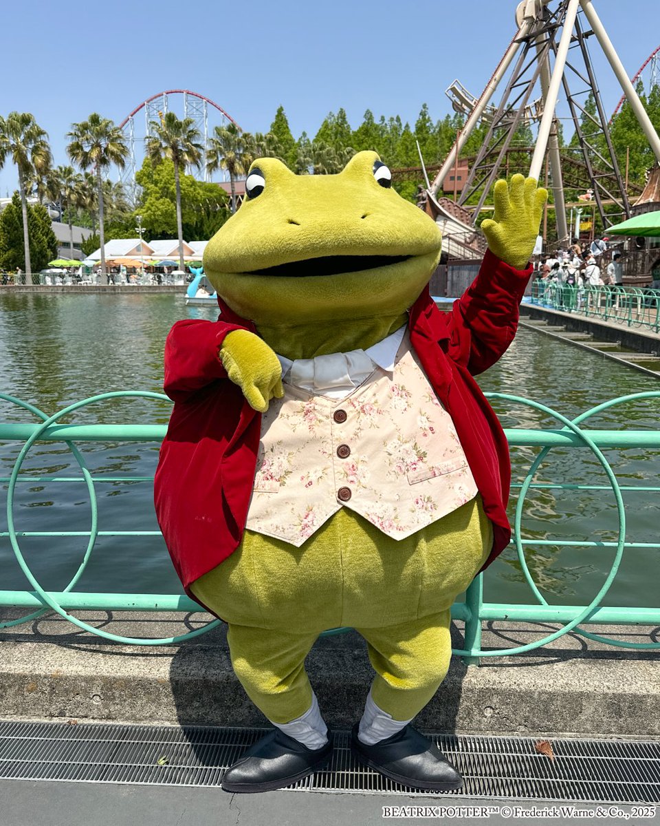 「ピーターラビット™となかまたち」に会える♪
一緒に写真を撮ったりして楽しめる
#ナガシマスパーランド 限定のグリーティング！

＜次回11/1のスケジュール（予定）＞
①9:30～　メインゲート前
②11:30～　キッズタウン付近
③14:30～　キッズタウン付近
④閉園1時間前　メインゲートショップ付近