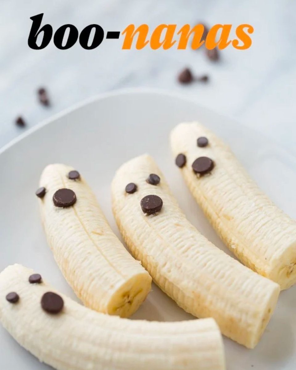 consciouskitchn's tweet photo. Looking to treat your little ghouls to something equally festive and nourishing this Halloween? From boo-nanas to monster eyes, these tasty treats by @MeaningfulEats make for a fun way to celebrate the season with wholesome, nutritious ingredients. 🎃🧹🕷️ https://t.co/vIUMXZWkus