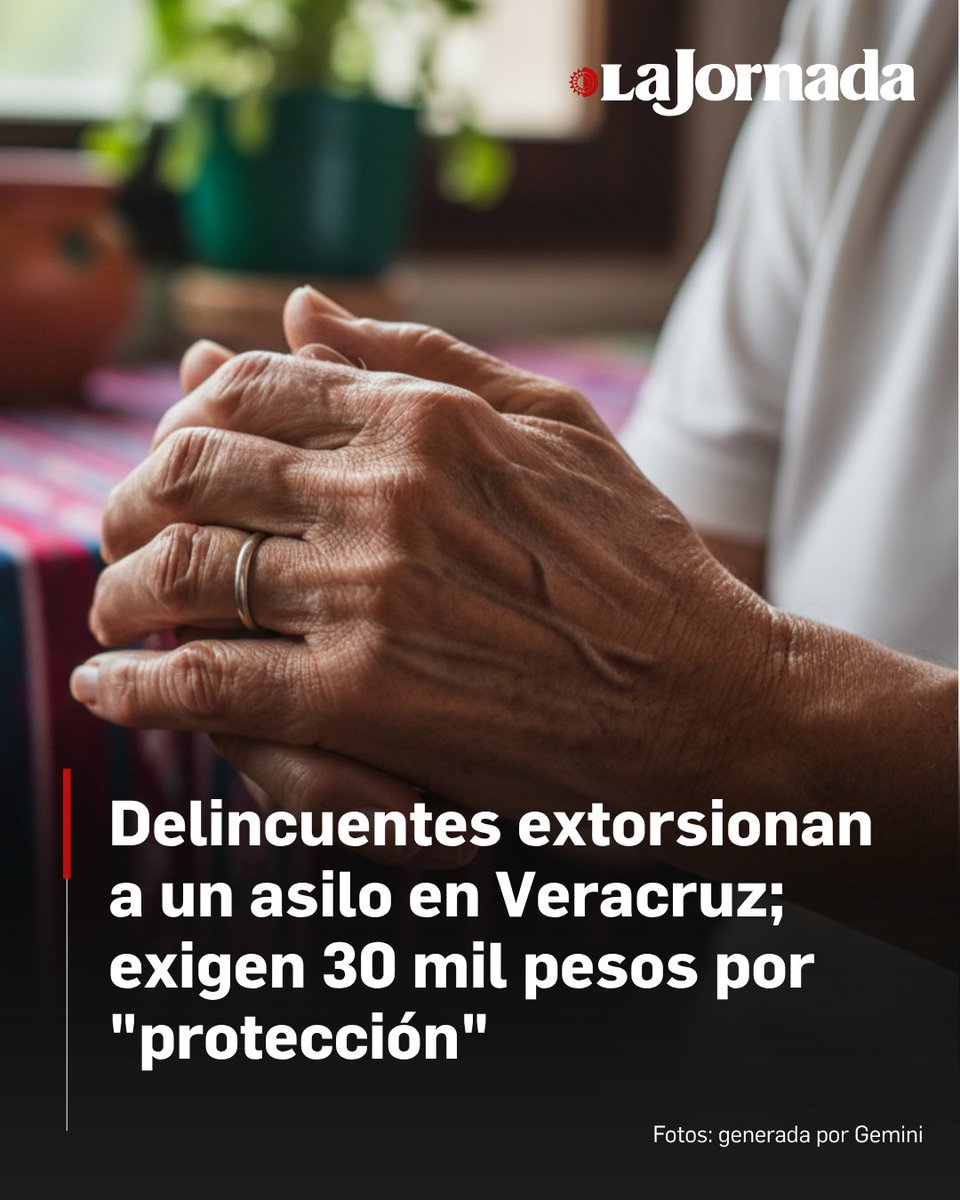 Supuestos integrantes de la delincuencia organizada intentaron extorsionar al asilo COGRA, lugar dedicado al cuidado de las personas de la tercera edad en el puerto de Veracruz, a cambio de permitirles seguir brindando sus servicios.

María Teresa De Infanzón, directora del asilo